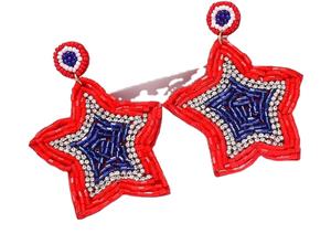 เครื่องประดับแฟชั่นทำมือดูทันสมัยต่างหูแก้วไวน์เตกีล่าลูกปัดปักด้วยมือออกแบบสำหรับผู้หญิงและเด็กผู้หญิง - Product Image 6