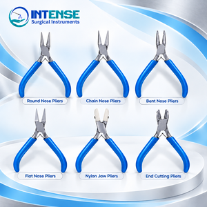 Wholesale Blue Handle Jewelry Making <b>Pliers</b> <b>Set</b> Professional Wire Bending Cutting and Craft Tools - Product Image 5