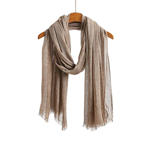 Écharpes Traditionnelles en Coton pour Femmes, Imprimées Numériquement, Légères, Respirantes, Couleurs Unies, Dernières Tendances, Faible MOQ, OEM ODM Disponibles, Vente en Gros - Product Image 2