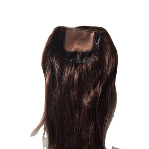 Topper 4x4 para mujer, cabello Remy indio, peluca topper, rizo Yaki Jerry, onda corporal, rastas, onda profunda, cabello Taz, extensión de cabello BD - Product Image 2