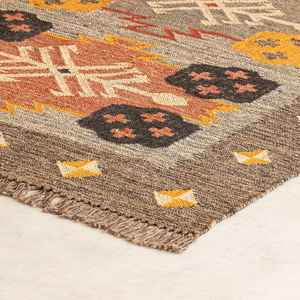 Alfombras Kilim Minimalistas y Cómodas, Tejidas a Mano con Yute y Lana, para Sala de Estar, Dormitorio y Estudio - Product Image 5