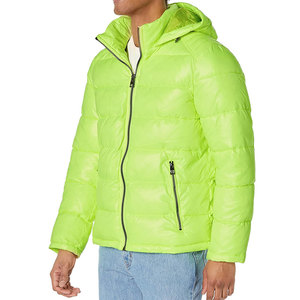 2025 New Ultra Light Weight Mens Bubble Winter <b>Jacket</b> Windproof Outerwear with Hood Puffer <b>Jacket</b> Winter <b>Jacket</b> - Product Image 1