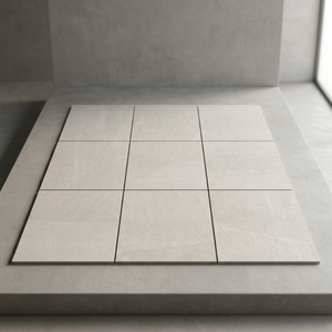 Carreaux de sol antidérapant en porcelaine, pierres, sable, Beige, robuste, certifié R11, 600x600mm, 24x24mm, 20mm, extracteur - Product Image 1
