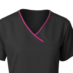 เสื้อทรงหลวมและกางเกงทรงสอบเข้ารูปสำหรับแพทย์และบุคลากรทางการแพทย์ ชุดยูนิฟอร์มพร้อมปักโลโก้และขนาดตามสั่ง - Product Image 4