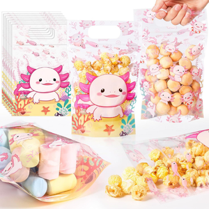 Sachets personnalisés imprimés pour Noël, sachets alimentaires et bonbons, étanches en BOPA/PE (CPP), emballage plastique à fermeture éclair, faible MOQ - Product Image 2