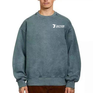 Camiseta de Secado Rápido con Lavado Ácido para Hombre, Diseño Moderno, Cómoda y de Alta Calidad, Sudadera Básica con Lavado Ácido para Hombre - Product Image 1