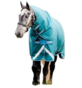 Manta ecuestre personalizada al por mayor Rip Stop impermeable peso medio invierno mantener caliente caballo alfombra - Product Image 1