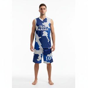 High Quality Custom Design Sublimation Basketball Jersey <b>Set</b> Polyester Sportswear Quick Dry Basketball Uniforms Wholesale - Product Image 3