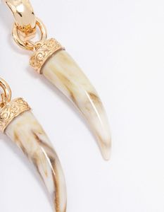 Colgante de Cuerno de Búfalo Hecho a Mano, Collar de Cuerno Natural, Joyería Étnica Tribal, Amuleto Boho, Adorno Rústico de Moda, Accesorio de Regalo - Product Image 2