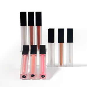 Moisturizing High Pigment Long Lasting Black Frosted Tube <b>Lip</b> Gloss Private label Wholesales <b>Lip</b> Makeup - Product Image 4