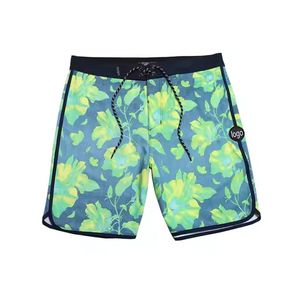 INDEX Pantalones cortos de baño de secado rápido para hombre con estampado de estrellas de mar, azules, de poliéster, UPF 50, para uso en exteriores - Product Image 3