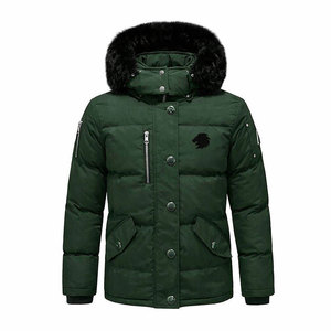 Veste matelassée pour homme en matériau durable avec des couches chaudes offrant un ajustement confortable, idéale pour l'hiver - Product Image 1