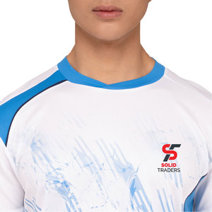 ชุดวอลเลย์บอลเด็กชาย พิมพ์ลายแบบซับลิเมชั่นตามสั่ง ทนทาน แข็งแรง ทนทุกสภาพอากาศ ตะเข็บเสริมความแข็งแรง ยี่ห้อ Solid Trader - Product Image 3