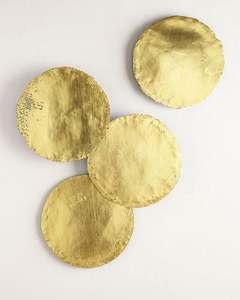 Reusable Eco Friendly Iron Metal <b>Coaster</b> <b>Set</b> for Home Kitchen and Outdoor Party - Product Image 6