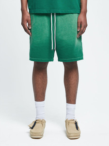 Pantalones Cortos Casuales para Hombre de Uso en Exteriores, Precio al por Mayor, Logotipo Personalizado OEM, Ligeros, Tela Suave, Color Verde, Hechos en Pakistán - Product Image 3