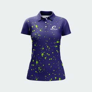 Servicio OEM, Camiseta Polo para Mujer, Tejido de Punto, Transpirable, Ropa Casual, Camiseta Polo de Manga Corta de Alta Calidad, Precio Económico - Product Image 6