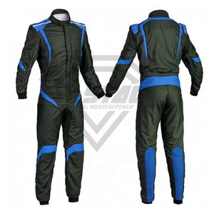 Traje de Carreras de Karts Profesional, Personalizado, Protector, de Una Pieza, Transpirable, Resistente a la Abrasión, para Deportes de Pista - Product Image 1