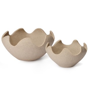 Aqdus Saleem Handcrafted Concrete/Cast Stone Decorative <b>Rectangle</b> <b>Planters</b> Set-Mid Century Modern Design for Living Room Office - Product Image 1