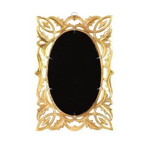 Aluminium Frame Wall <b>Mirror</b> Golden Finish <b>Vintage</b> Decorative <b>Mirror</b> for Bedroom Living Room Hallway Home Decor Wall Mount <b>Mirror</b> - Product Image 6