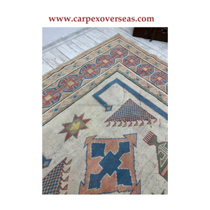 Alfombra de lana ecológica de alta calidad de inspiración turca persa resistente a las manchas lavable tamaño personalizado para sala de estar envío rápido - Product Image 2