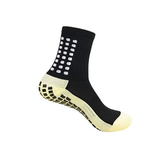 Chaussettes de football antidérapantes personnalisées de haute qualité, en coton, avec impression en silicone et caoutchouc, antidérapantes, pour le sport, le football, les athlètes, pour hommes - Product Image 4