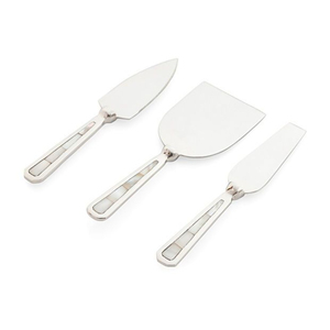Luxury Mother Of Pearl Cheese Knife Set With Stainless Steel Blade Handcrafted MOP Handle Charcuterie <b>Board</b> <b>Tools</b> For Home Decor - Product Image 2