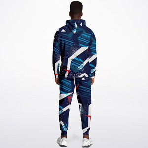 Nuevo Conjunto Deportivo Personalizado de Moda, Traje Deportivo de Poliéster Sublimado de Dos Piezas para Hombre - Product Image 2