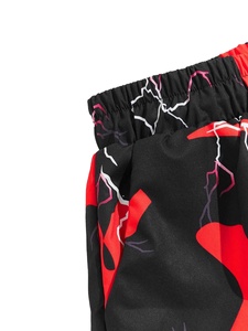 Shorts de bain par sublimation à séchage rapide, imprimés, avec cordon de serrage à la taille, pour l'été, vente en gros, OEM - Product Image 4