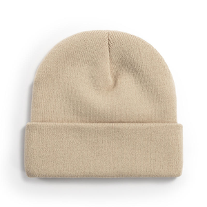 Wholesale Women <b>Men</b> Acrylic <b>Winter</b> Warmly Knitted Beanie <b>Hat</b> Solid Color Team Sport Skull Cap Beanie <b>Hat</b> - Product Image 2