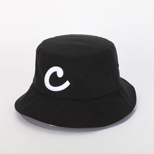 Gorra de Safari Personalizada con Logotipo, de Secado Rápido, de Poliéster de Alta Calidad, Bordada, para Hombre y Mujer, Sombrero de Pescador con Ala Ancha y Cordón - Product Image 1