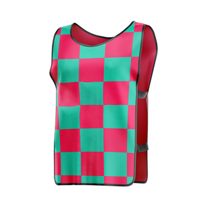 Chalecos de Entrenamiento de Malla con Cierre Ajustable Cosidos a Máquina, Reversibles, con Impresión por Sublimación, de Secado Rápido, Antibacterianos y con Protección UV para Fútbol - Product Image 3