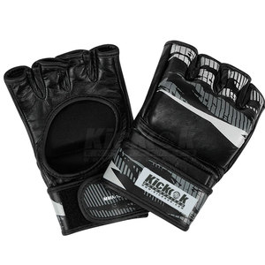 Guantes de MMA de Cuero Más Vendidos con Agarre Superior y Acolchado Absorbente de Impactos para Entrenamientos Intensos y Sparring - Product Image 3
