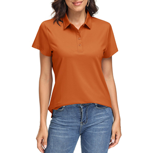 Chemises Polo de Haute Qualité, Décontractées, Tricotées, à Manches Courtes, Col Rabattu, Derniers Modèles, pour le Golf, Chemises Polo 2026 pour Femmes - Product Image 4