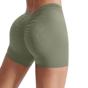 Vêtements de sport polyvalents fabriqués en usine, shorts scrunch booty adaptés à un usage quotidien et confortable. - Product Image 6