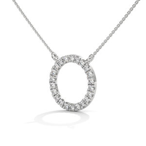 Collar Clásico de Plata con Diamante Cultivado en Laboratorio y Colgante de Corte Esmeralda, Joyería Fina para Mujer, Estilo y Uso Diario - Product Image 2