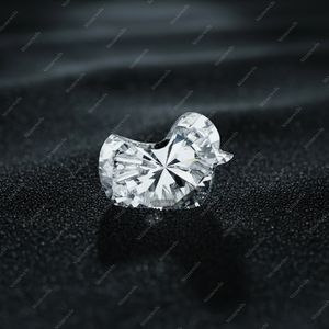 Primer diamante sintético con forma de pato del mundo, certificado IGI GIA, DEF VVS VS1, 0.5CT-3CT, CVD HPHT, colores de fantasía, venta al por mayor, India - Product Image 3