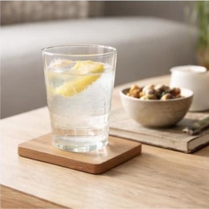 Sous-verres ronds bruns de qualité supérieure, assiettes de service pour le petit-déjeuner, sous-verres en bois provenant d'un fournisseur indien - Product Image 1