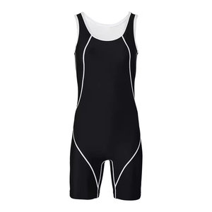 Combinaison de lutte personnalisée en gros, combinaison de lutte colorée sur mesure, combinaison de lutte personnalisable à prix de gros - Product Image 1