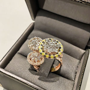 Élégante bague en or blanc rose 14 carats avec diamant de laboratoire pour femme, taille brillant, plaqué rhodium, bijou de luxe pour mariage et fiançailles - Product Image 5