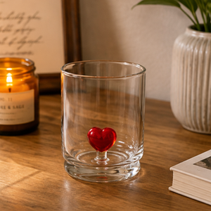 Vasos de Vidrio Transparente de Borosilicato Hechos a Mano de 220 ml, Vasos Reutilizables para Whisky, Agua y Jugos, Libres de Plomo, al por Mayor - Product Image 1