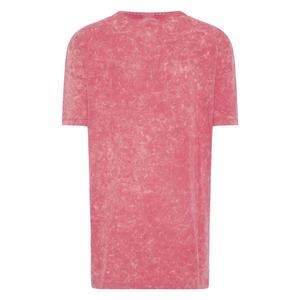 เสื้อยืดโอเวอร์ไซส์สีชมพูแบบ Tie Dye สำหรับผู้หญิง ผ้าฝ้ายถัก 100% ทรงหลวม คอกลม แขนสั้น เสื้อท่อนบนสำหรับฤดูใบไม้ผลิและฤดูร้อน - Product Image 6