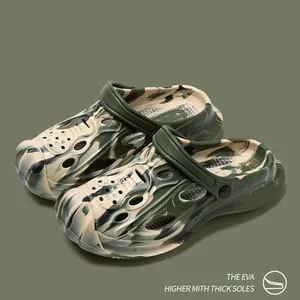 Litfun Men Clogs Sandals 2025 <b>Summer</b> New Waterproof EVA Garden Shoes Fashion Camouflage Outdoor Beach <b>Slippers</b> House Holes Slide - Product Image 2
