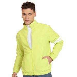 Blousons Bomber Homme Personnalisés Col Montant Imperméables Coupe-Vent Hiver avec Fermeture Éclair Fourniture OEM - Product Image 1