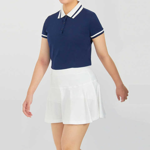 Ropa Deportiva al por Mayor, Conjuntos de Falda y Camiseta Polo de Golf para Mujer, Ropa de Golf de Secado Rápido, Conjuntos de Camisetas Polo para Mujer - Product Image 3