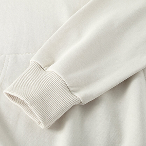 Sweat-shirts à capuche pour hommes, poids lourd, 100% coton, sweat-shirt à capuche uni, impression personnalisée, respirant, respectueux de l'environnement - Product Image 6