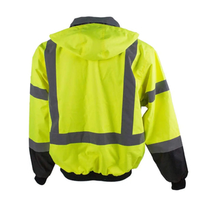 Reflector Winter Safety Reflective Road Safety Jackets for Construction Employee in Wholesale Price with Custom Workwear Jackets - Product Image 6