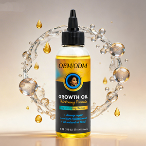 Sérum Épaississant Capillaire Bio Naturel Marque Blanche, Huile de Croissance Capillaire pour Traitement de la Perte de Cheveux, Produits de Soins Capillaires OEM/ODM - Product Image 1