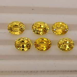 Saphir jaune de qualité supérieure cultivé en laboratoire, pierre précieuse en vrac, formes multiples, coupe personnalisée, haute clarté, pour la fabrication de bijoux faits à la main - Product Image 3