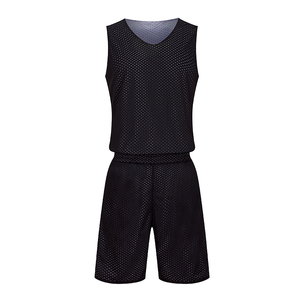 Maillot de basketball professionnel personnalisé à col ras du cou et sans manches, imprimé par transfert thermique, respirant et à séchage rapide pour l'entraînement - Product Image 4