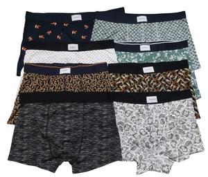 Ropa interior bóxer transpirable AOP para hombre, pantalones cortos de Modal OEM y ODM personalizados, calzoncillos estampados, productos de tela - Product Image 2